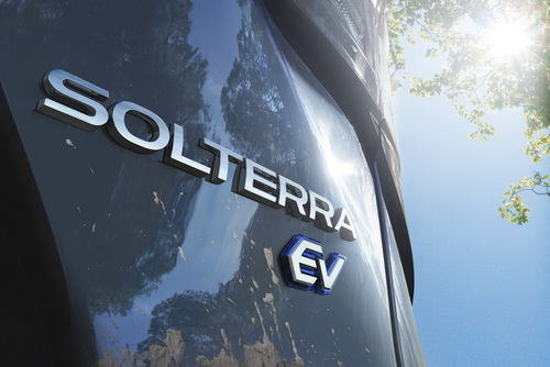 Subaru Solterra EV Badge 